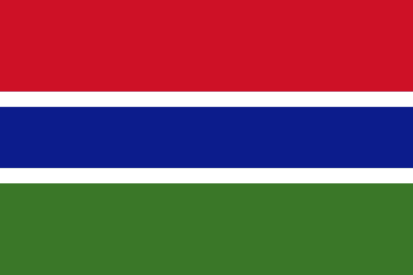 The Gambia National Flag