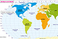 World Continent Map