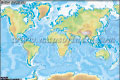 World Elevation Map