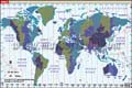 World Time Zone Map