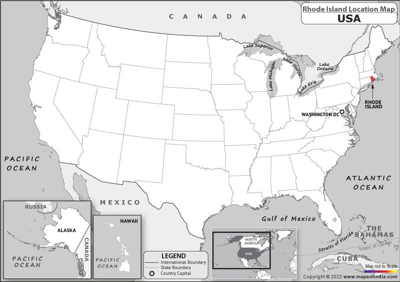 rhode-island Location Map