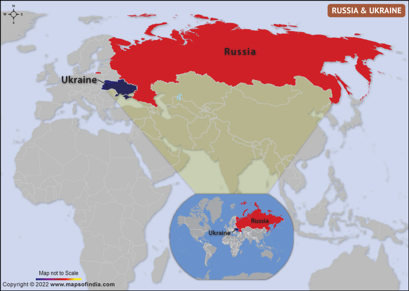 World russia map Old maps
