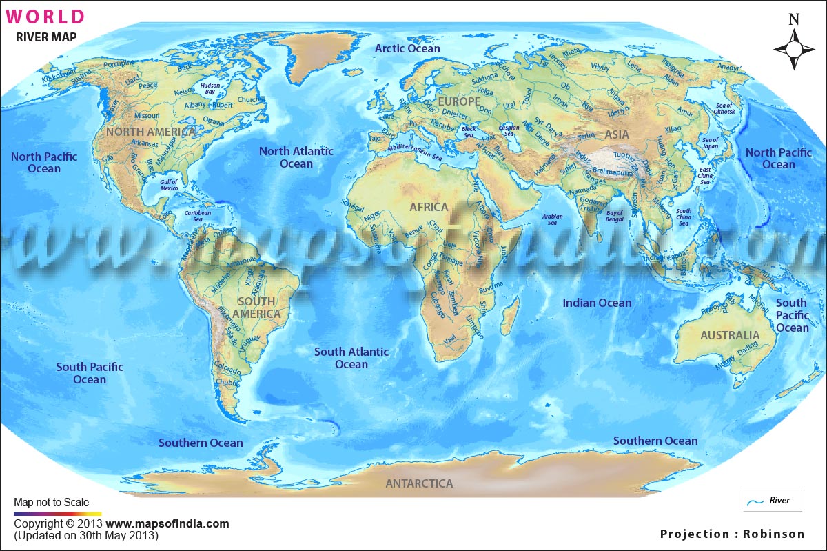 World Major Rivers