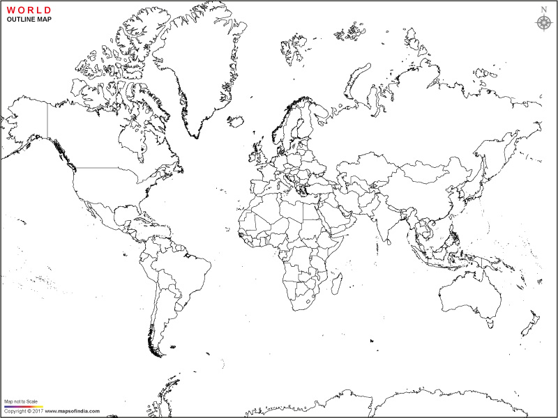 blank world climate map